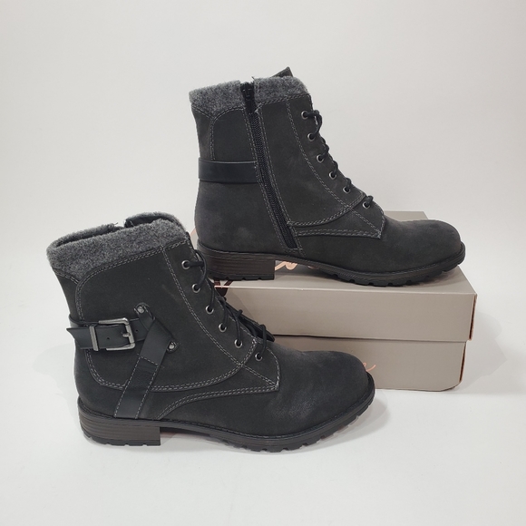 Crown vintage rugged combat boot Clearance